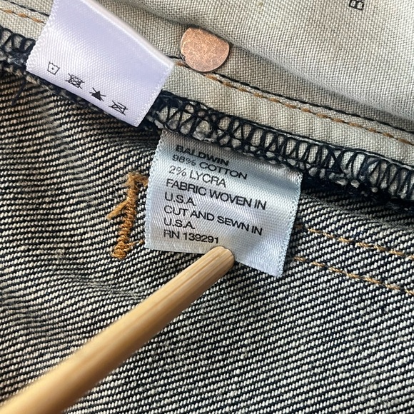 Baldwin the Henley Jean Men’s Classic Slim Jeans Dark Wash Size 28 x 34 Inseam - Picture 11 of 13